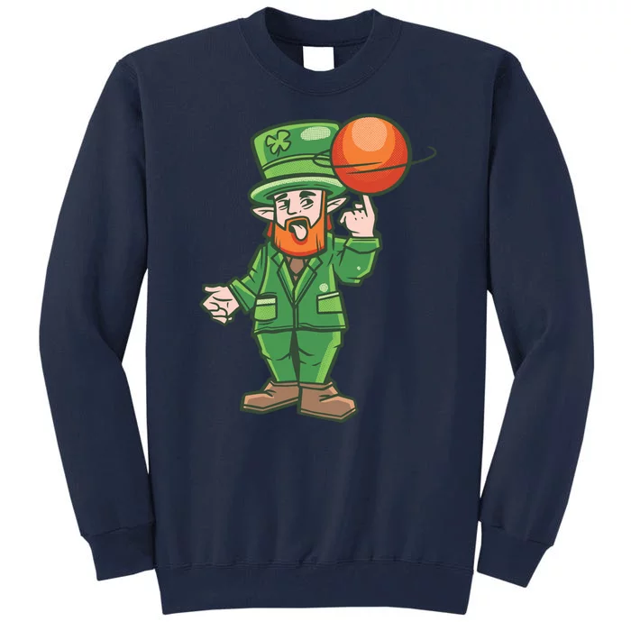 Basketball Leprechaun Tall Sweatshirt