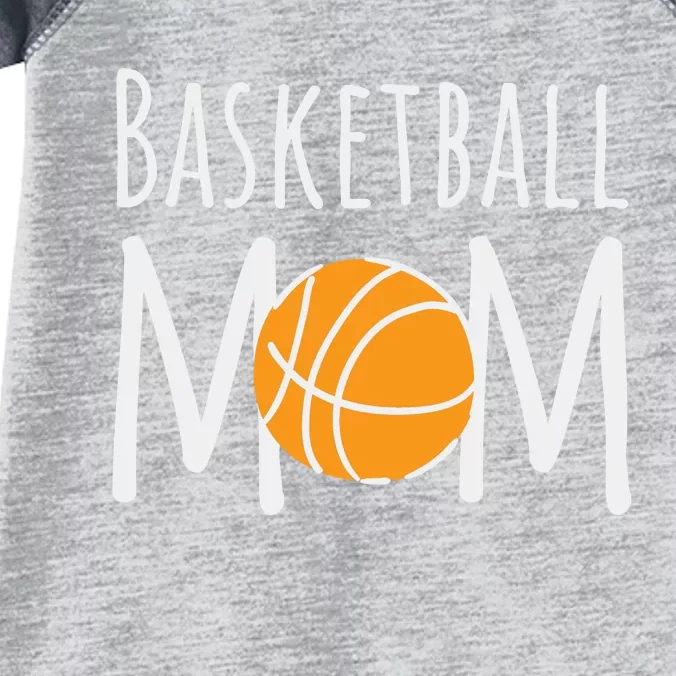 Basketball Mom Infant Baby Jersey Bodysuit