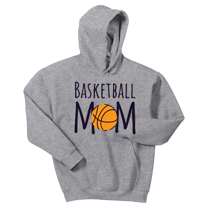 Basketball Mom Kids Hoodie