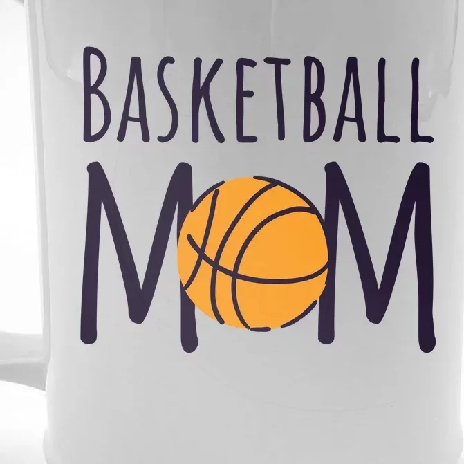 Basketball Mom Front & Back Beer Stein