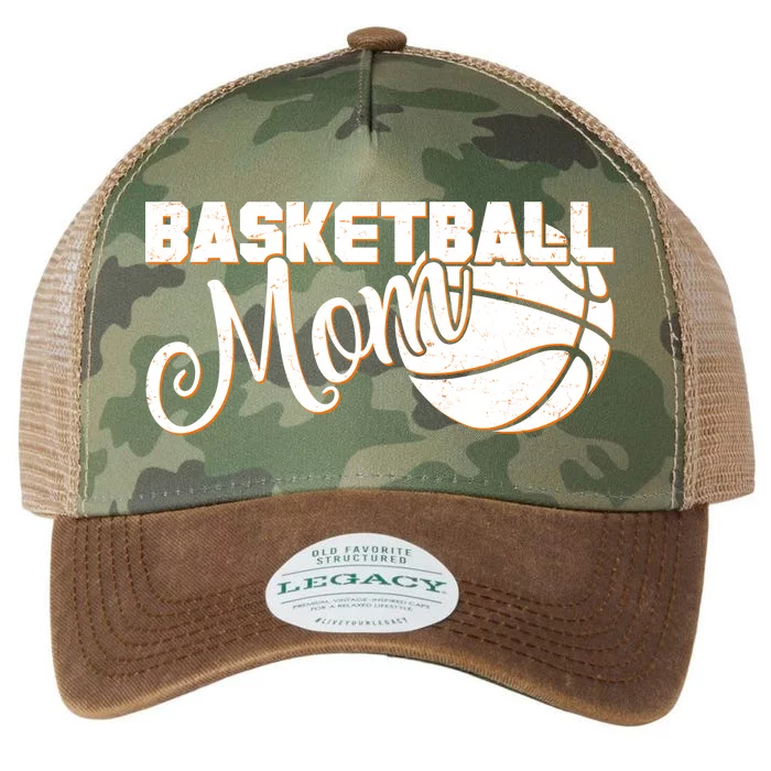 Basketball Mom Sports Mother Legacy Tie Dye Trucker Hat