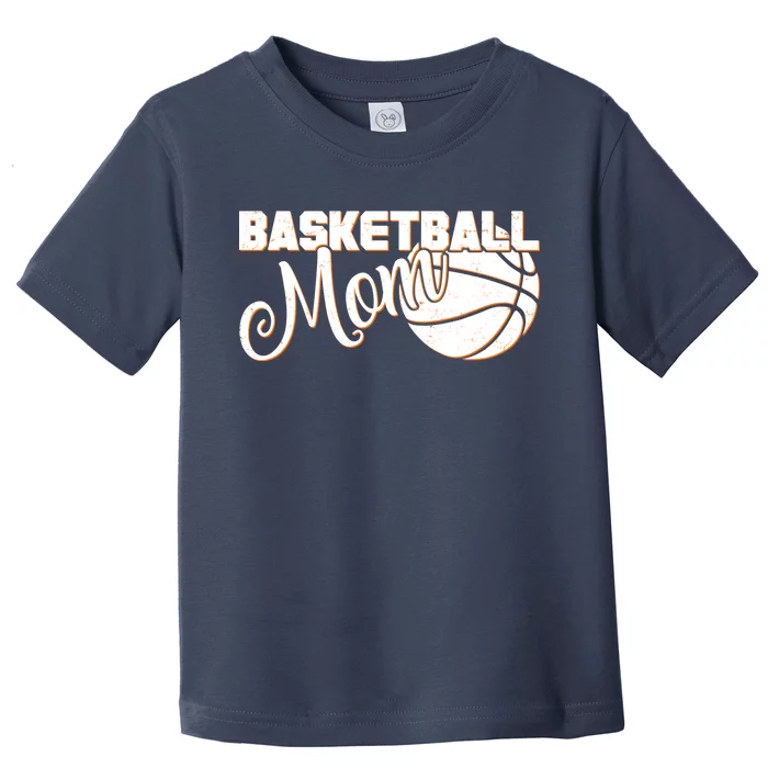 Basketball Mom Sports Mother Toddler T-Shirt