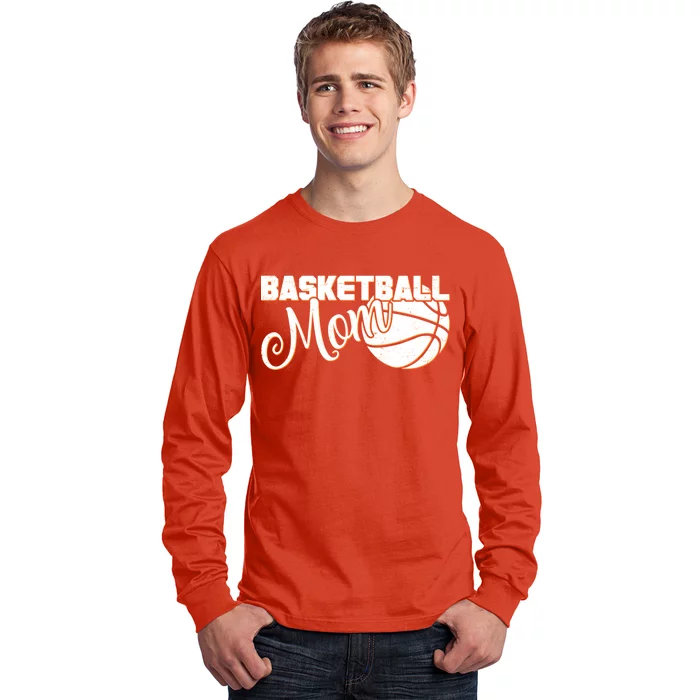 Basketball Mom Sports Mother Long Sleeve Shirt