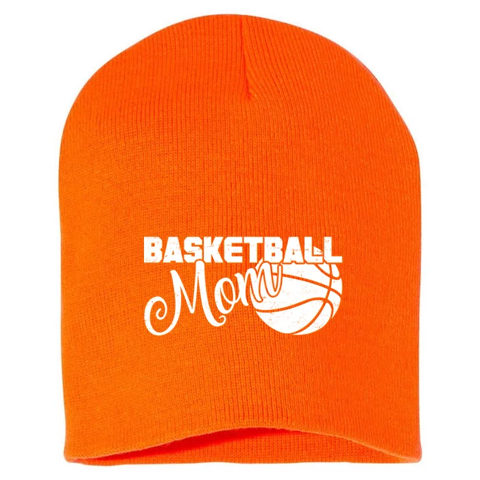 Basketball Mom Sports Mother Short Acrylic Beanie