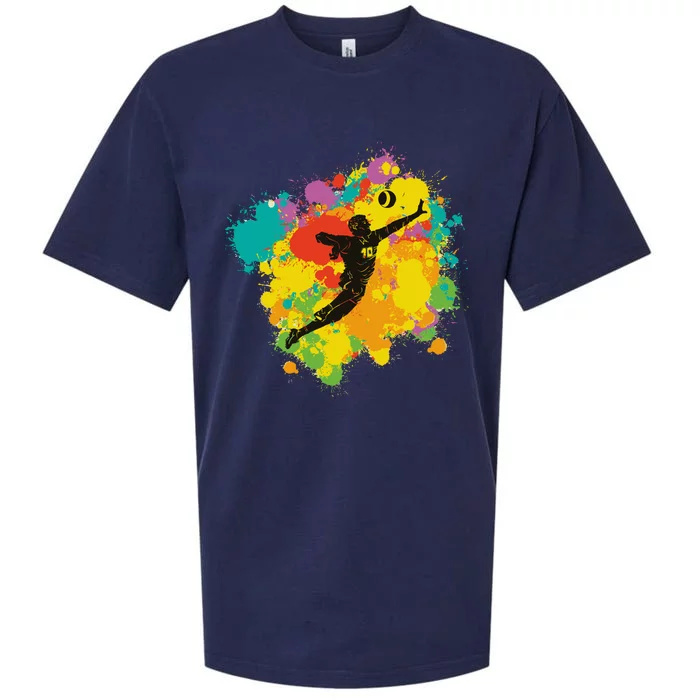 Basketball Player Colorful Sueded Cloud Jersey T-Shirt