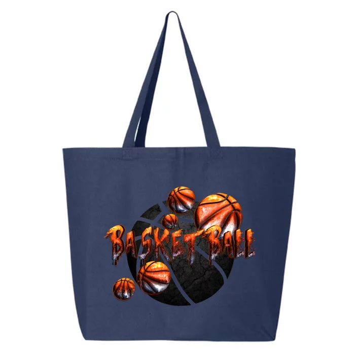 Basketball Stone Logo 25L Jumbo Tote