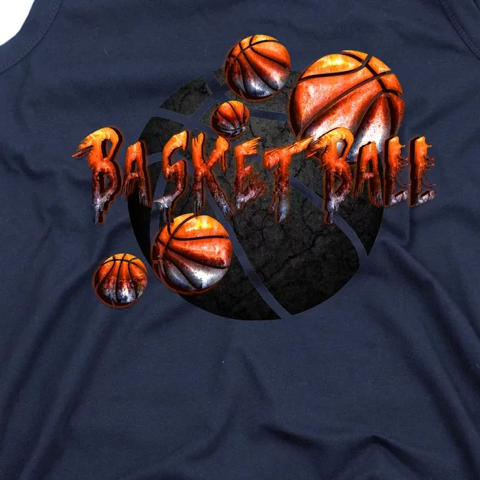 Basketball Stone Logo Tank Top