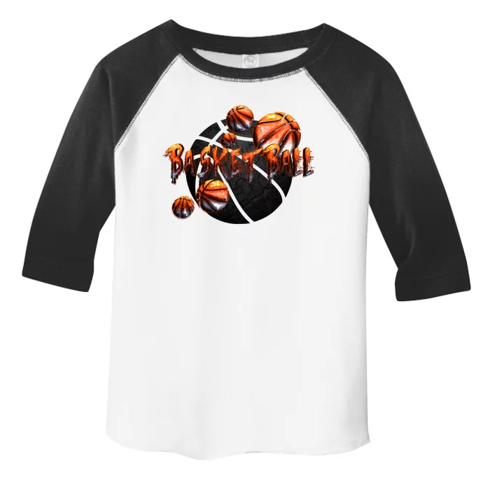 Basketball Stone Logo Toddler Fine Jersey T-Shirt