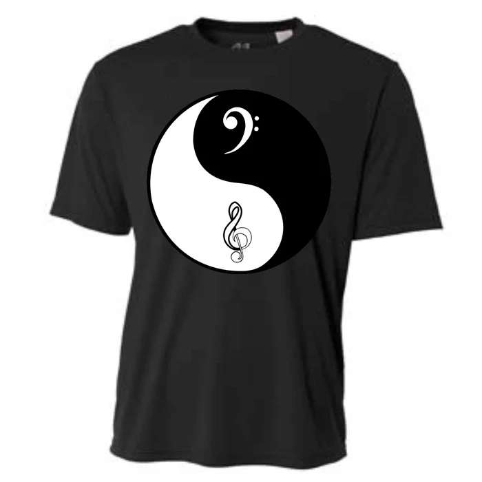 Bass & Treble Yin Yang Signs Cooling Performance Crew T-Shirt