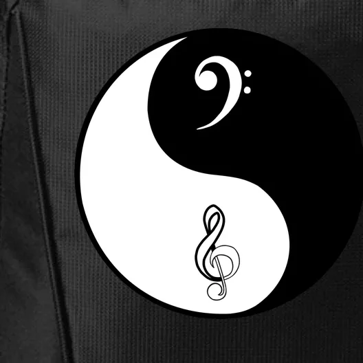 Bass & Treble Yin Yang Signs City Backpack