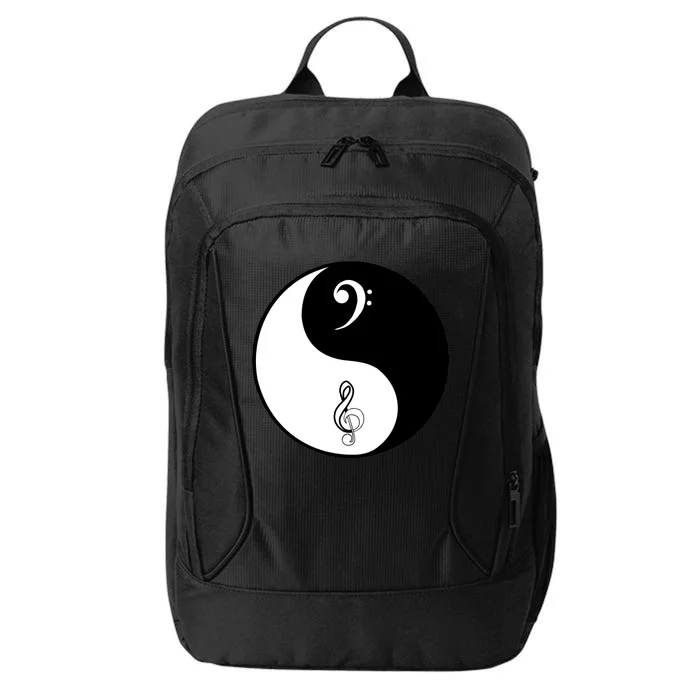 Bass & Treble Yin Yang Signs City Backpack