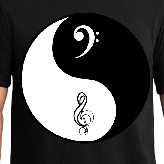 Bass & Treble Yin Yang Signs Pajama Set