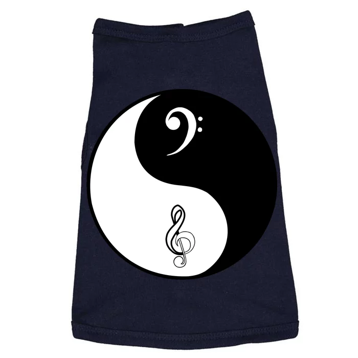 Bass & Treble Yin Yang Signs Doggie Tank