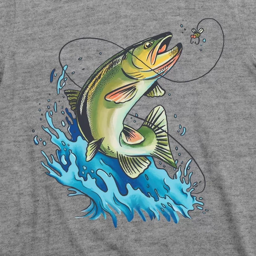 Bass Fishing Water T-Shirt