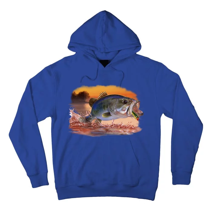 Bass Leaping Tall Hoodie