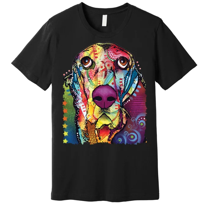 Basset Hound - Dog - Dean Russo Premium T-Shirt