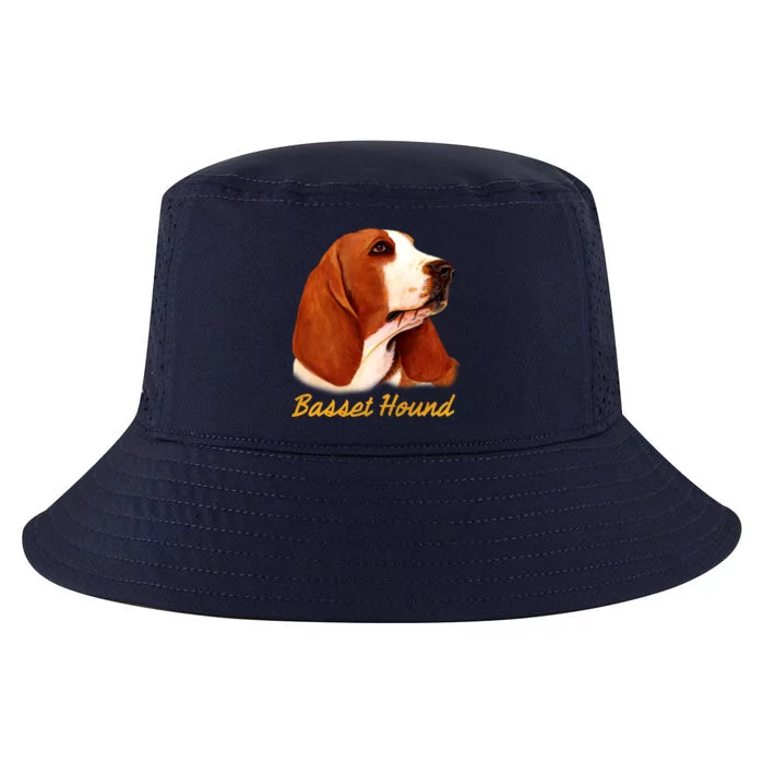 Basset Hound Dog Signature Portrait Cool Comfort Performance Bucket Hat