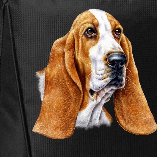 Basset Hound Face City Backpack