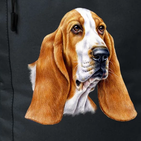 Basset Hound Face Daily Commute Backpack