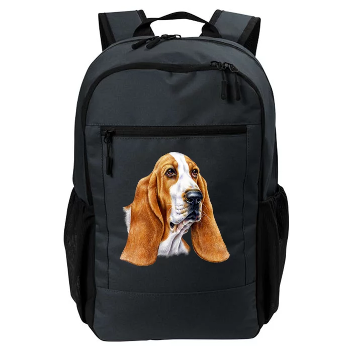 Basset Hound Face Daily Commute Backpack