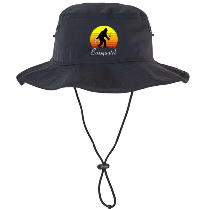 Bassquatch Bigfoot Fishing Legacy Cool Fit Booney Bucket Hat