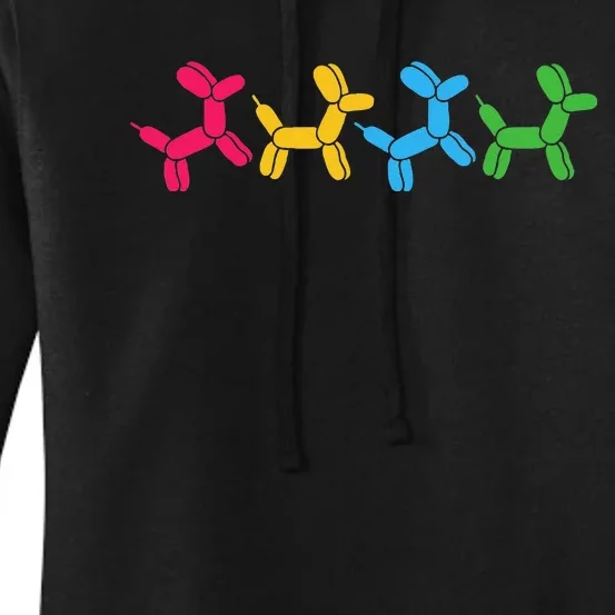 Balloon Animal Twister Party Balloon Artist Women's Pullover Hoodie