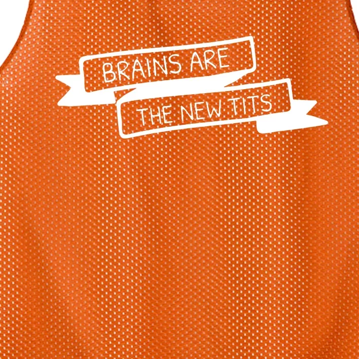 Brains Are The New Tits Mesh Reversible Basketball Jersey Tank