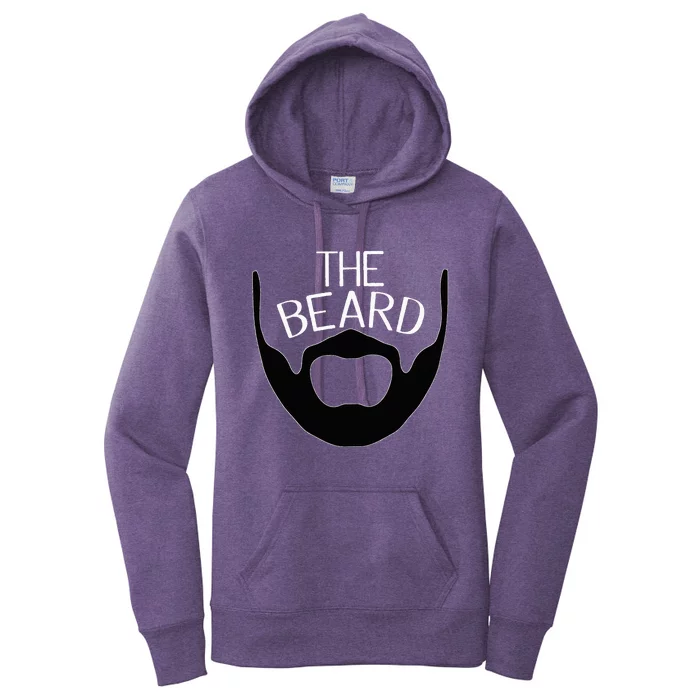 Beauty And The Beard Matching Couples Women's Pullover Hoodie