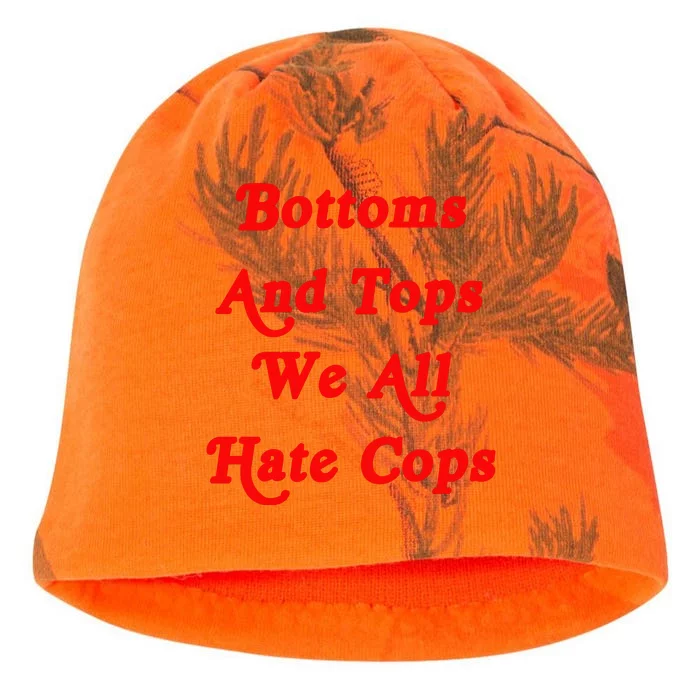 Bottoms And Tops We All Hate Cops 2000s Style Meme Kati - Camo Knit Beanie