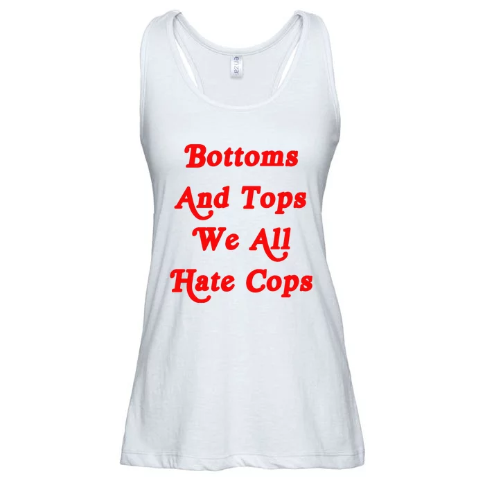 Bottoms And Tops We All Hate Cops 2000s Style Meme Ladies Essential Flowy Tank