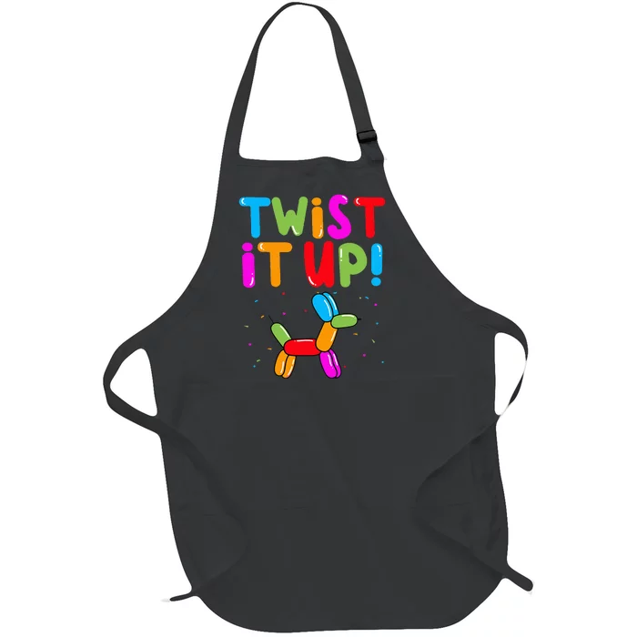 Balloon Animal Twister Party Twist It Up Balloon Artist Full-Length Apron With Pocket