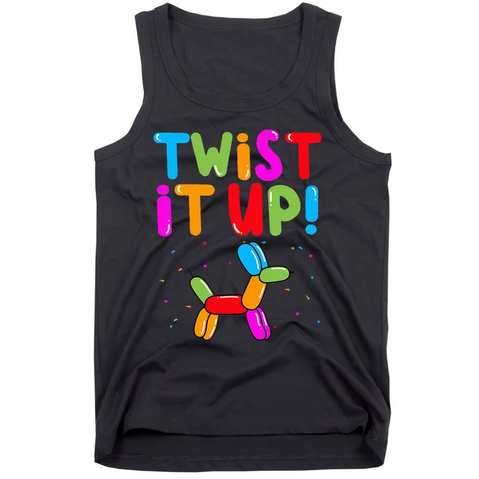 Balloon Animal Twister Party Twist It Up Balloon Artist Tank Top