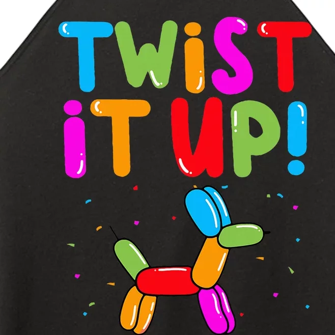 Balloon Animal Twister Party Twist It Up Balloon Artist Women’s Perfect Tri Rocker Tank