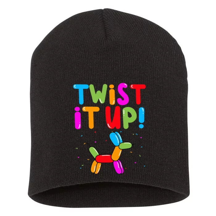 Balloon Animal Twister Party Twist It Up Balloon Artist Short Acrylic Beanie