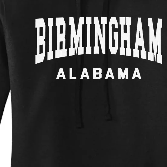 Birmingham Alabama Throwback Women's Pullover Hoodie