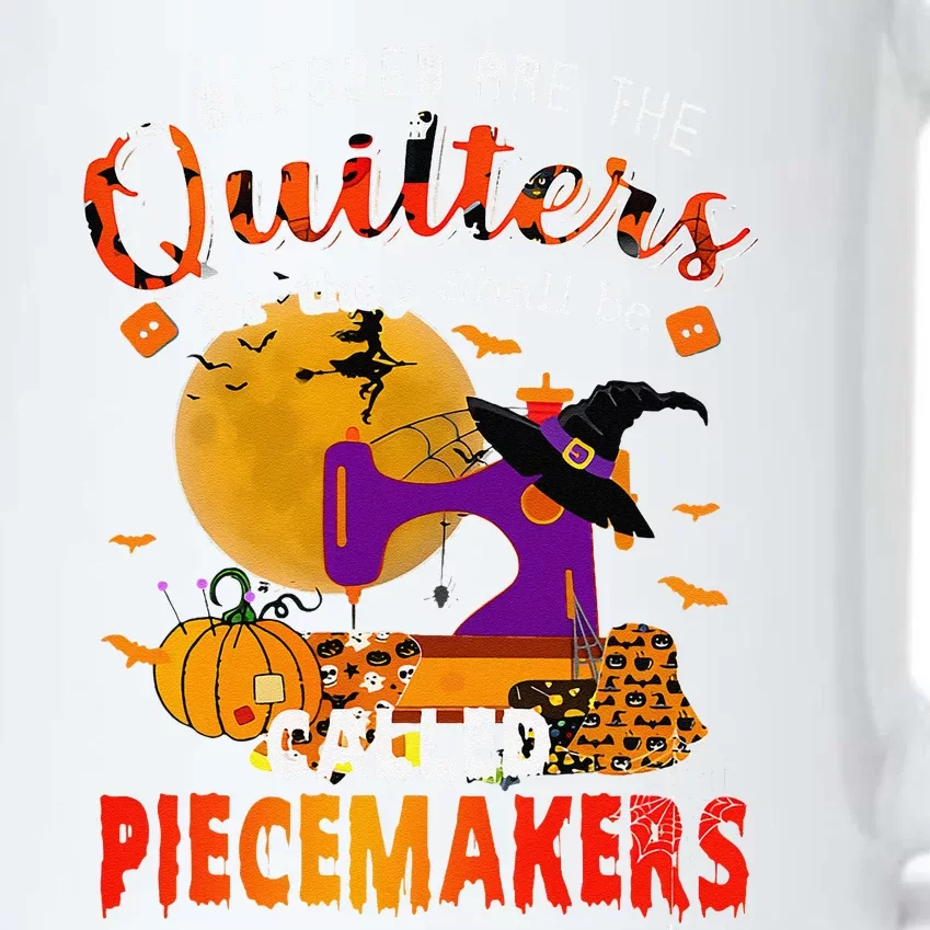 Blessed Are The Quilters For They Shall Be Called Piecemaker Black Color Changing Mug