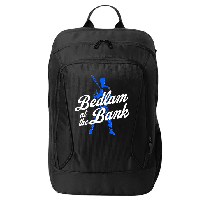 Bedlam At The Bank Baseball Fan City Backpack