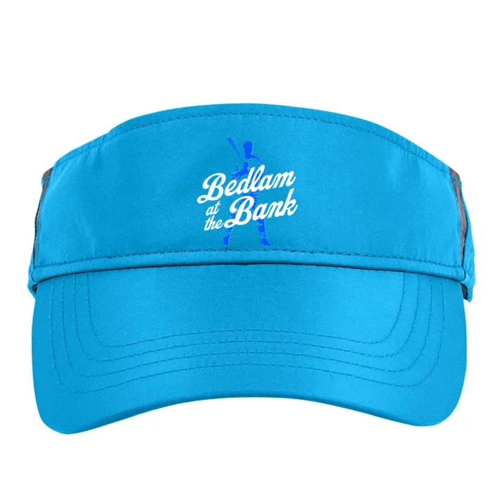 Bedlam At The Bank Baseball Fan Adult Drive Performance Visor