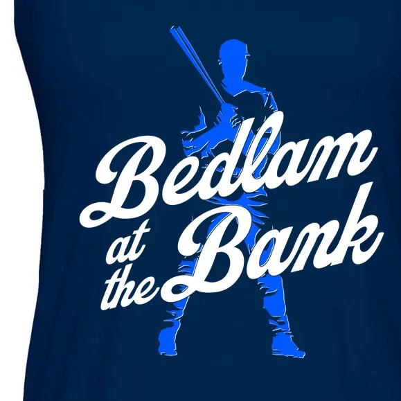 Bedlam At The Bank Baseball Fan Ladies Essential Flowy Tank