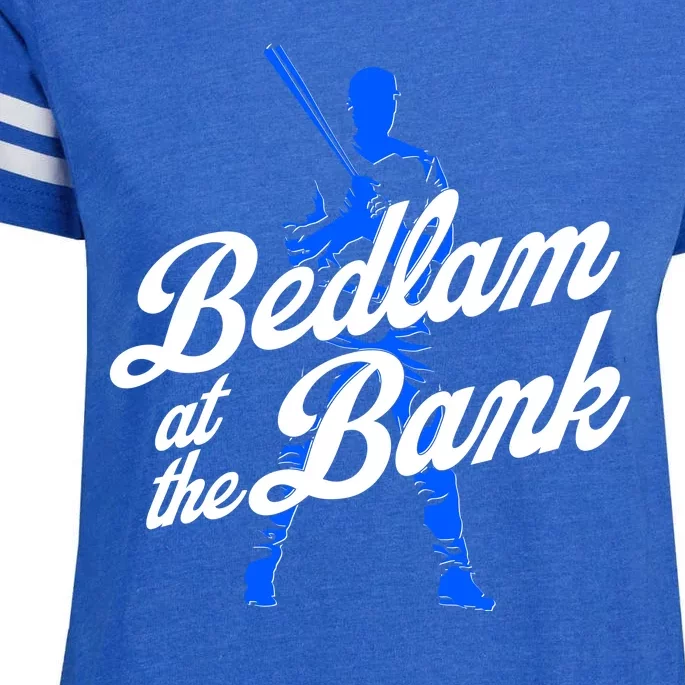 Bedlam At The Bank Baseball Fan Enza Ladies Jersey Football T-Shirt