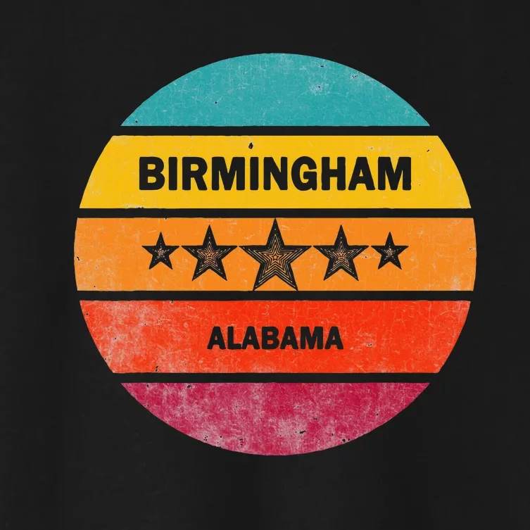 Birmingham Alabama Trip Birmingham Women's Crop Top Tee