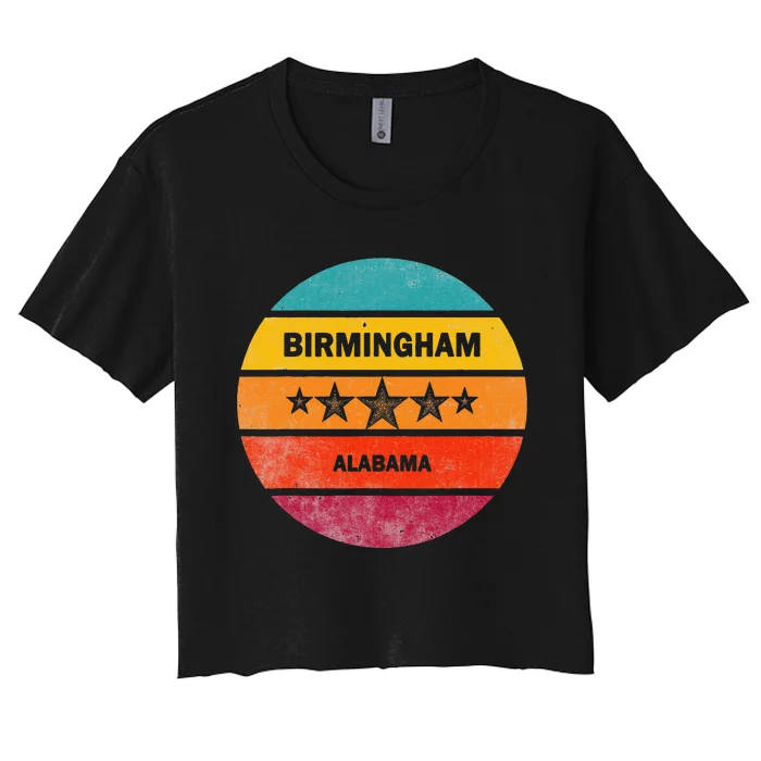 Birmingham Alabama Trip Birmingham Women's Crop Top Tee