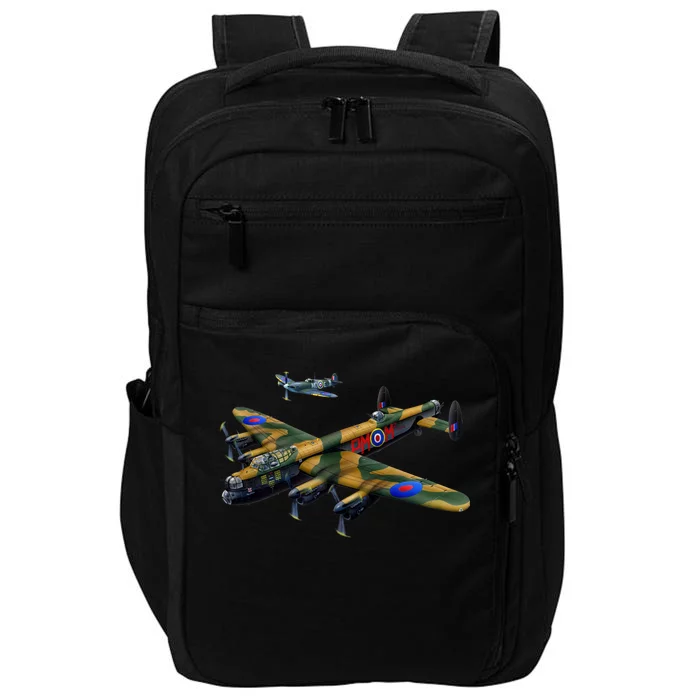 Battle of Britain Airforce War Plane Impact Tech Backpack