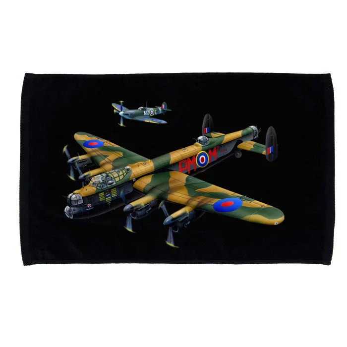 Battle of Britain Airforce War Plane Microfiber Hand Towel