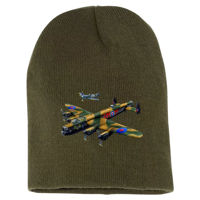 Battle of Britain Airforce War Plane Short Acrylic Beanie