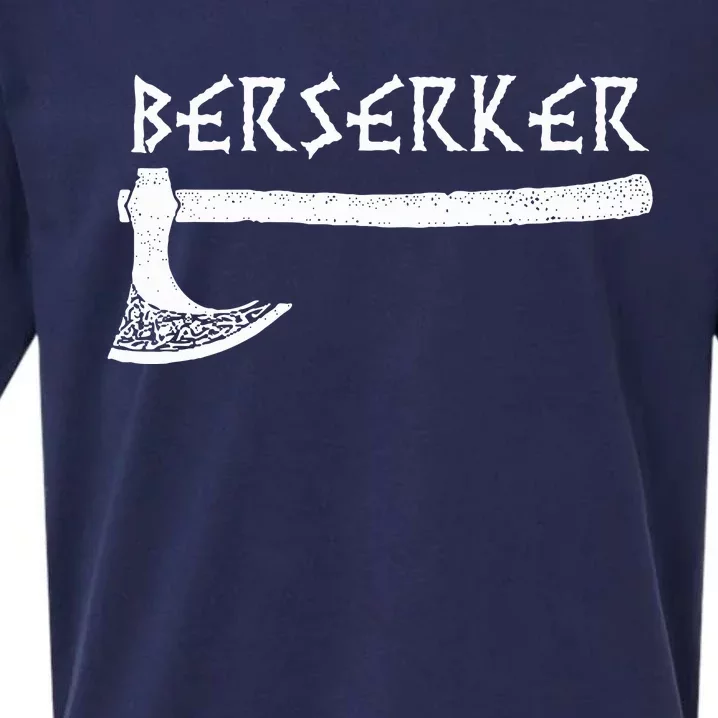 Berserker Axe Viking Warrior Sueded Cloud Jersey T-Shirt