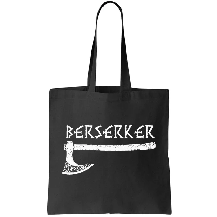 Berserker Axe Viking Warrior Tote Bag