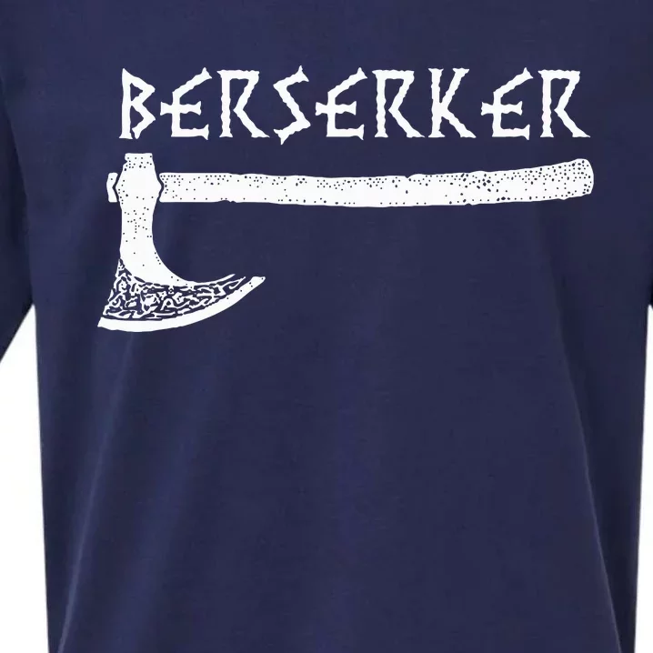 Berserker Axe Viking Warrior Sueded Cloud Jersey T-Shirt