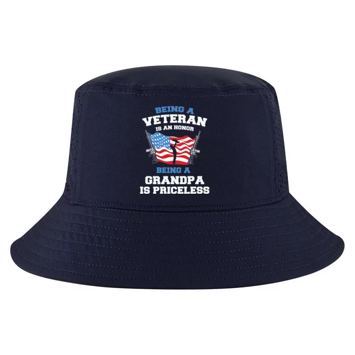 Being A Veteran Is An Honor Veteran Day US Army Cool Comfort Performance Bucket Hat