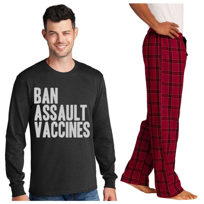 Ban Assault Vaccines Long Sleeve Pajama Set